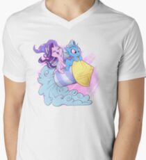 Wir machen eine Reise T-Shirt mit V-Ausschnitt