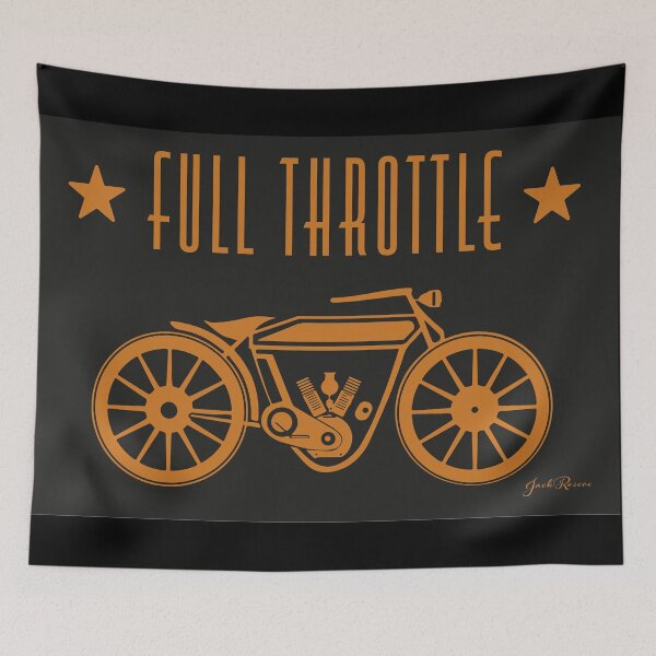 Item preview, FULL THROTTLE OCHRE  designed and sold by hoogleberri.