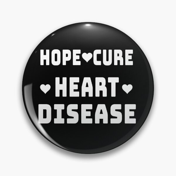 Item preview, Hope Cure Heart Disease Awareness designed and sold by Color-Sparkle.