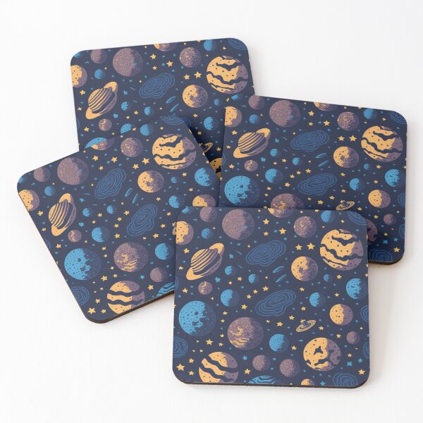 Item preview, Seamless Patterns of Planets and Stars designed and sold by zoughlal.