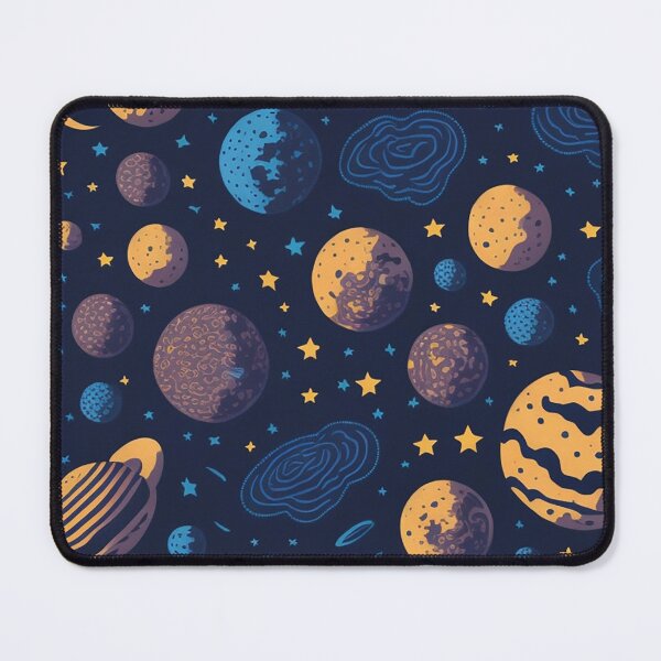 Item preview, Seamless Patterns of Planets and Stars designed and sold by zoughlal.