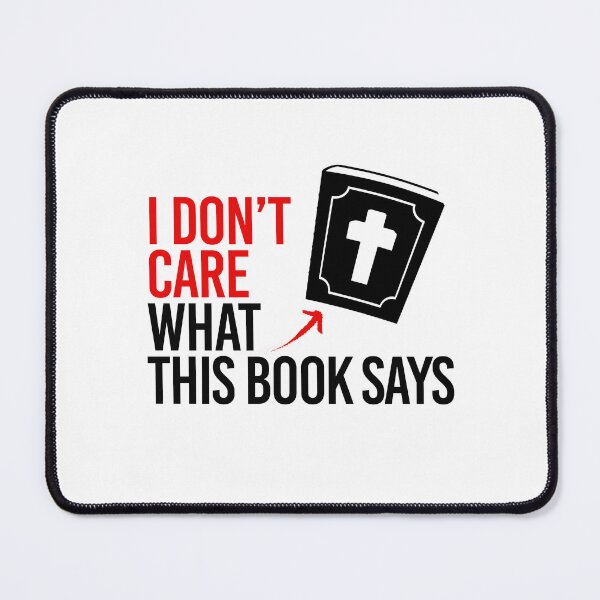 Item preview, I don't care what this book says designed and sold by partyfarty.
