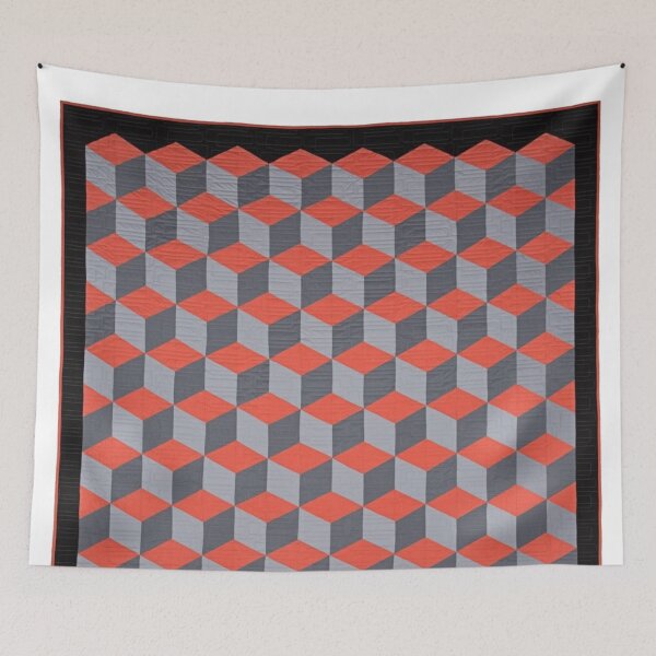 Item preview, patchwork boxs quilt designed and sold by GLORY-LIFE.