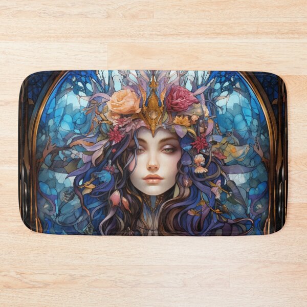 Item preview, Enchantress, Digital Stained Glass Art designed and sold by Jasby-Co.