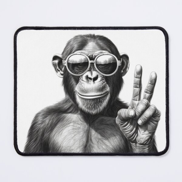 Item preview, Monkey Peace, Monkey Do designed and sold by reelyfresh.