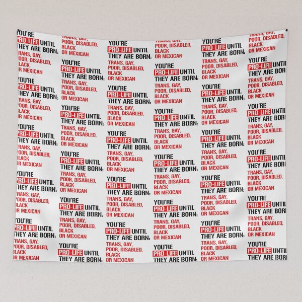 Item preview, You're pro-life until... designed and sold by partyfarty.