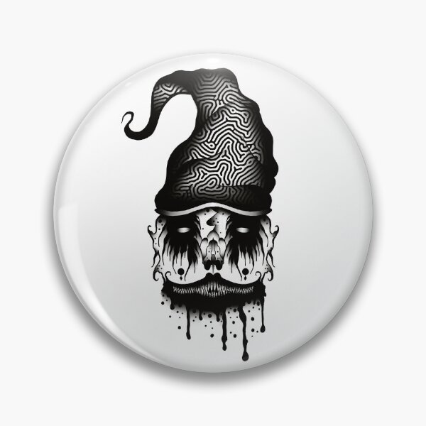 Item preview, Black metal jester designed and sold by GhostTy.