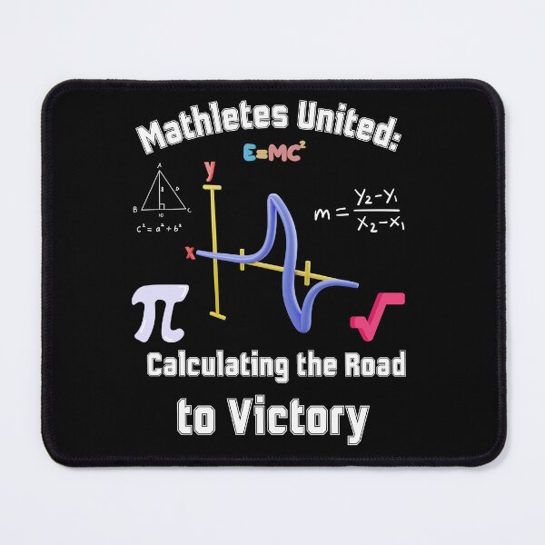 Item preview, Mathletes United: Calculating the Road to Victory | Mathematician. designed and sold by JOY STORE 45.