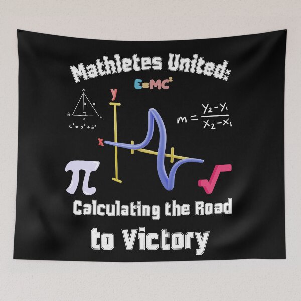 Item preview, Mathletes United: Calculating the Road to Victory | Mathematician. designed and sold by JOY STORE 45.
