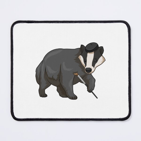 Item preview, Honey badger Painting Paint brush designed and sold by Snabdesign84.
