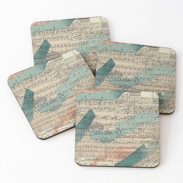 Item preview, Abstract Sheet Music designed and sold by BeagleDesigns.