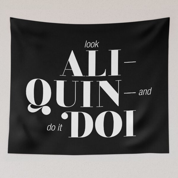 Item preview, ALINQUINDOI designed and sold by spaincreative.