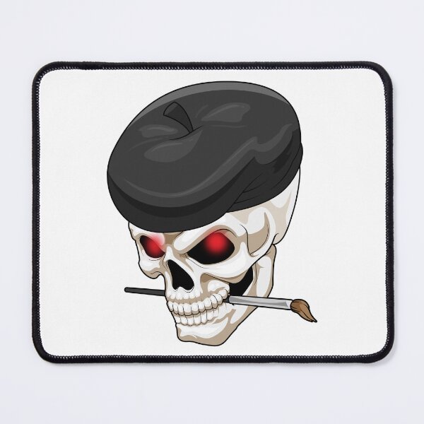 Item preview, Skull Painting Paint brush designed and sold by Snabdesign84.