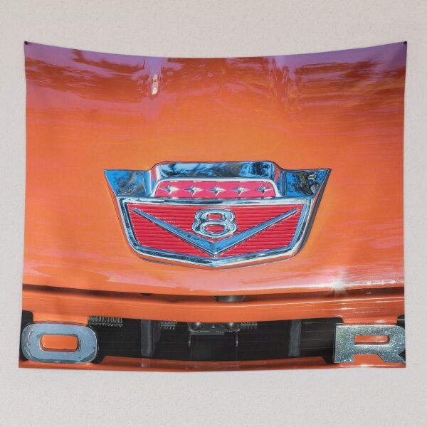 Item preview, 1965 Orange Ford F100 Step-side Custom Cab X108 designed and sold by RichFrancoCars.