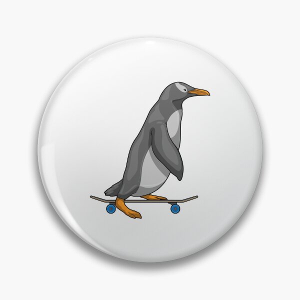 Item preview, Penguin Skater Skateboard designed and sold by Snabdesign84.