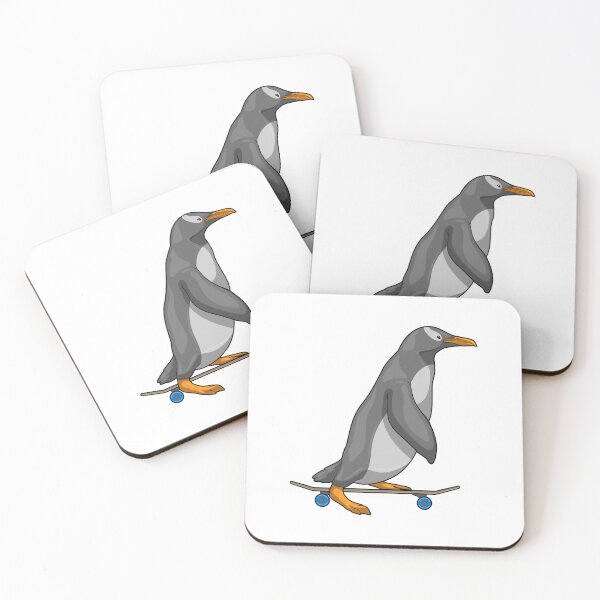 Item preview, Penguin Skater Skateboard designed and sold by Snabdesign84.