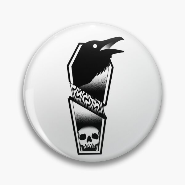Artikelvorschau, Sarg Rabenschädel entworfen und verkauft von GhostTy.