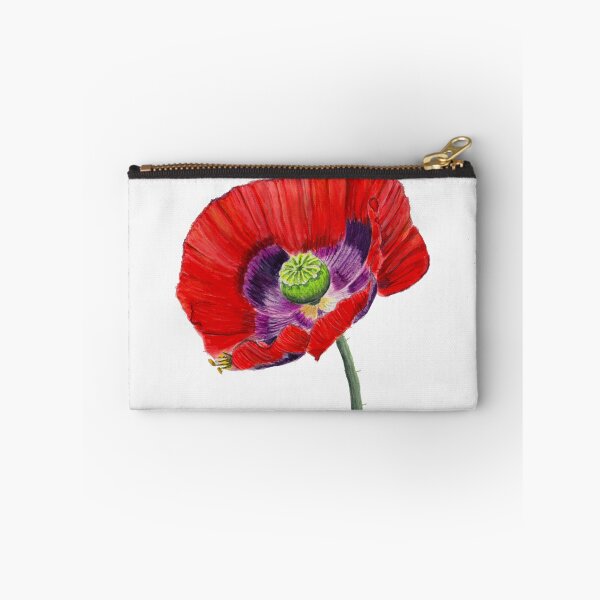 Artikelvorschau, Rote Mohnblumen-Aquarell entworfen und verkauft von BirdsNatureArt.