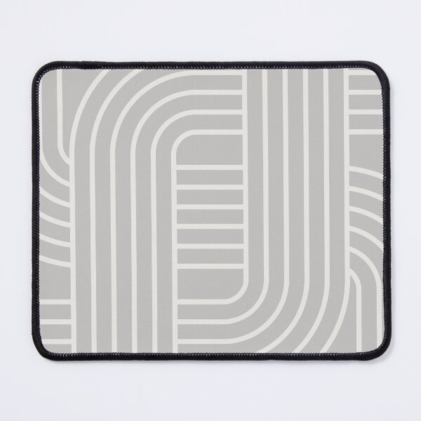 Item preview, 70s Retro Vintage Style Geometric Design 332 Gray designed and sold by tonymagnerart.