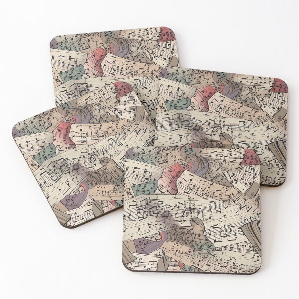 Item preview, Abstract Music Notes designed and sold by BeagleDesigns.