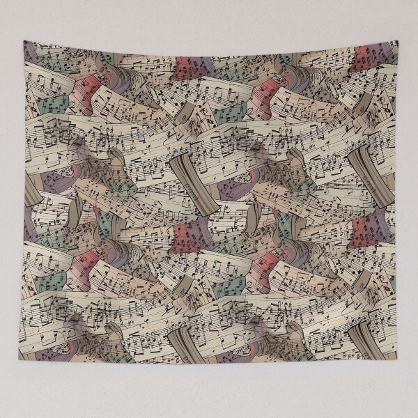 Item preview, Abstract Music Notes designed and sold by BeagleDesigns.