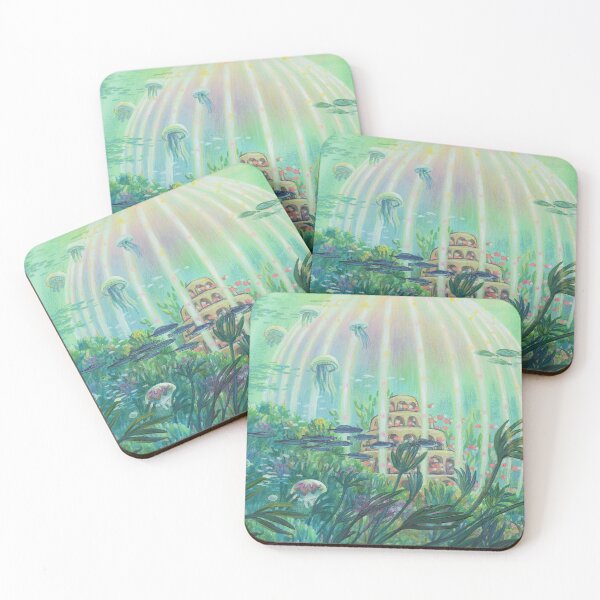 Item preview, Ponyo Painting Anime Underwater designed and sold by AsiaTownStore.
