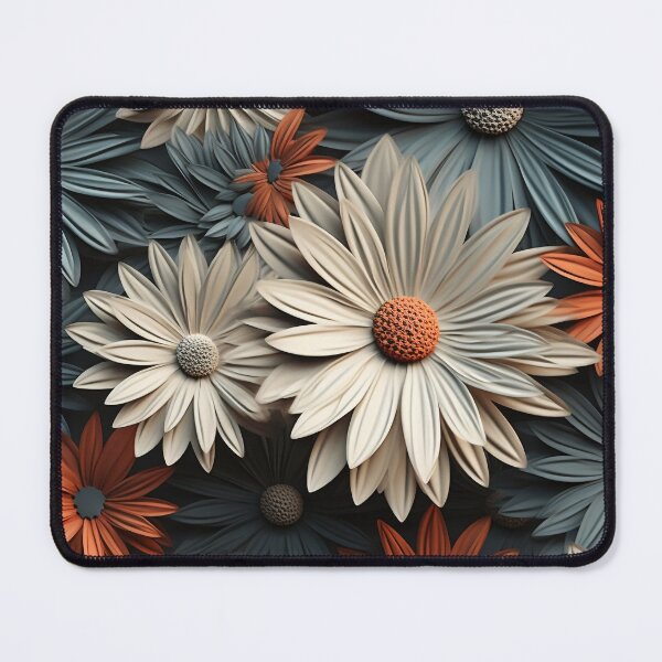Item preview, Daisy flowers in colors designed and sold by Devilscrib Design.