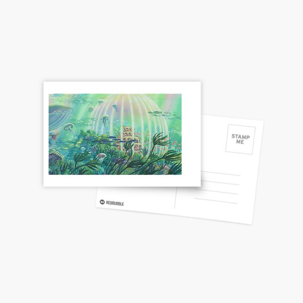 Item preview, Ponyo Painting Anime Underwater designed and sold by AsiaTownStore.