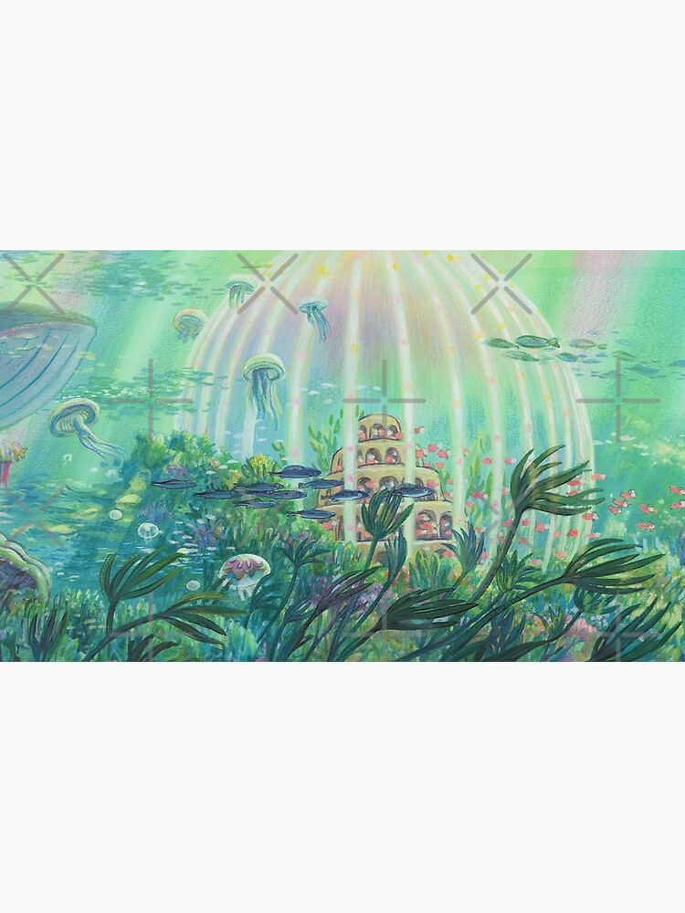 Thumbnail 6 of 6, Coffee Mug, Ponyo Painting Anime Underwater designed and sold by AsiaTownStore.