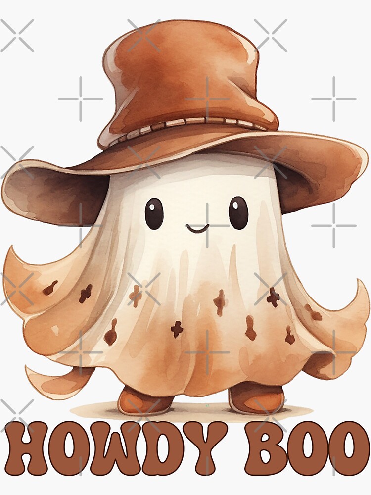 Howdy Boo Decal