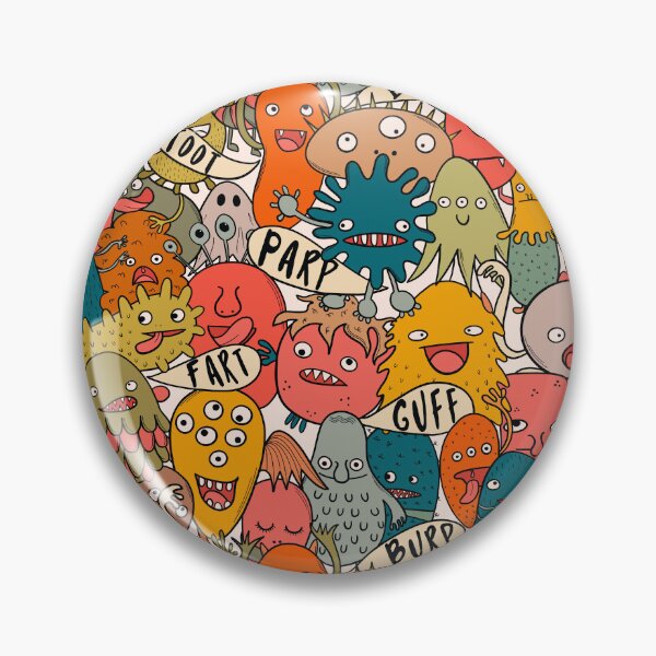 Item preview, Burping and farting silly monsters designed and sold by Kimmygowland.