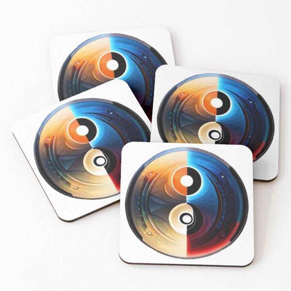 Item preview, Yin And Yang Colorful Peace Design designed and sold by InformationFor.