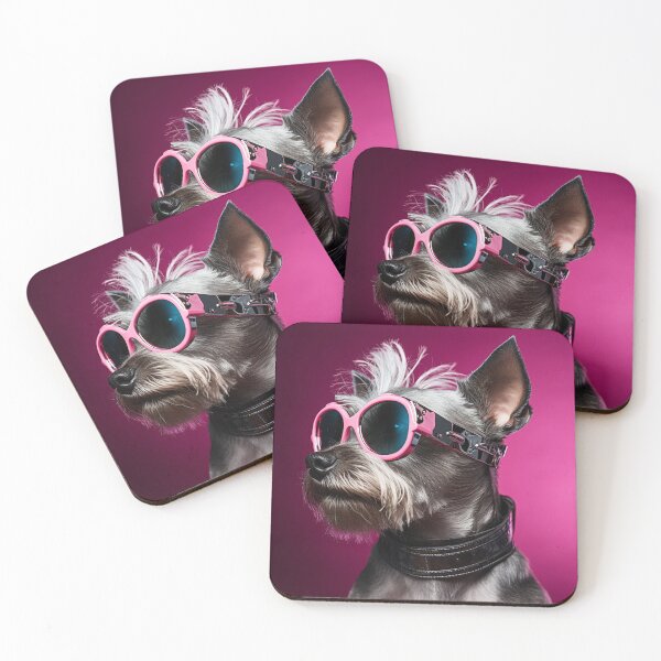 Item preview, Punk Pooch: Barbie loving Schnauzer designed and sold by ScotlandYards Designs.