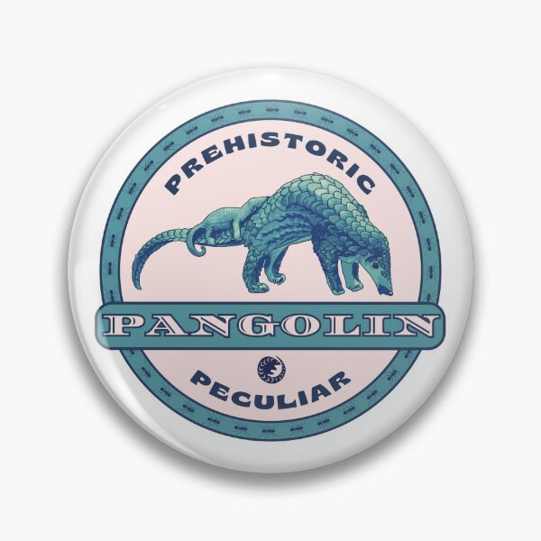 Item preview, Prehistoric Peculiar Pangolin  designed and sold by Unhinged Heather.