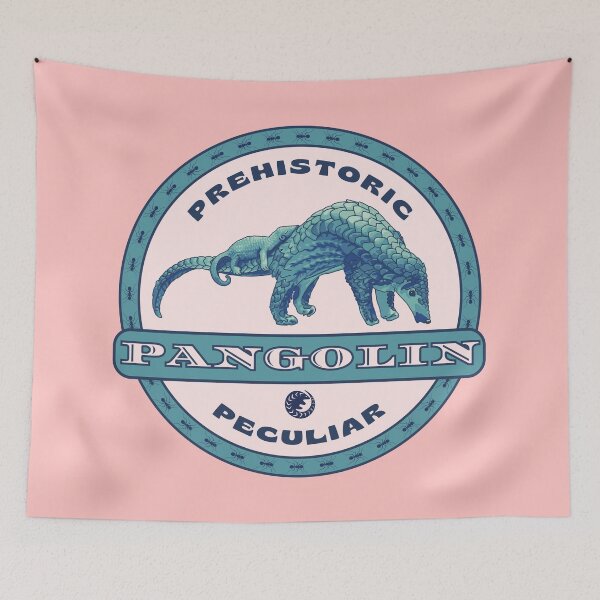 Item preview, Prehistoric Peculiar Pangolin  designed and sold by Unhinged Heather.