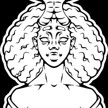 Artwork thumbnail, Goddess of the Moon, Luna by MacTieth