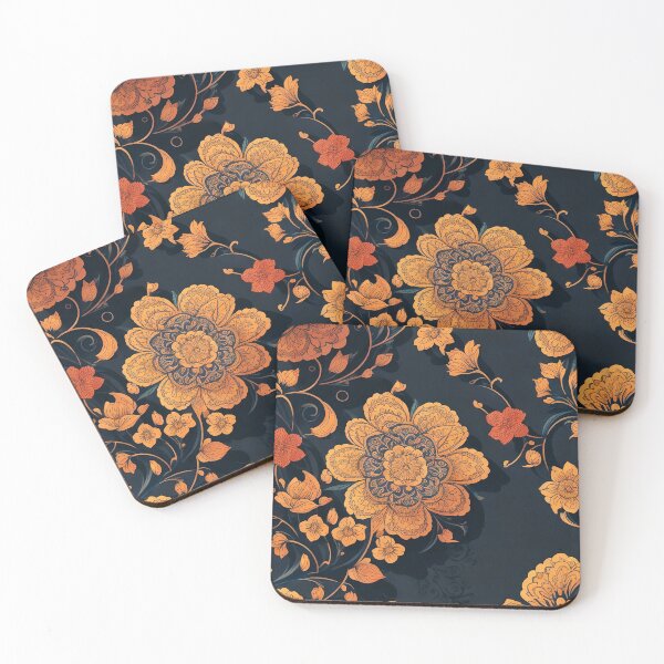 Item preview, Royal flower pattern designed and sold by Tijanaworldwide.