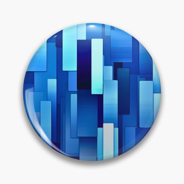 Item preview, Blue abstract rectangle designed and sold by LazyLifestyle.