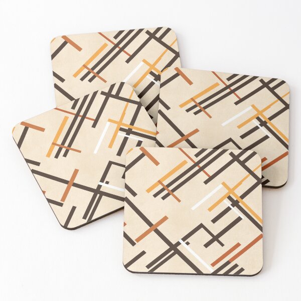 Item preview, Retro Criss Cross Abstract Lines Pattern designed and sold by Sturdust.