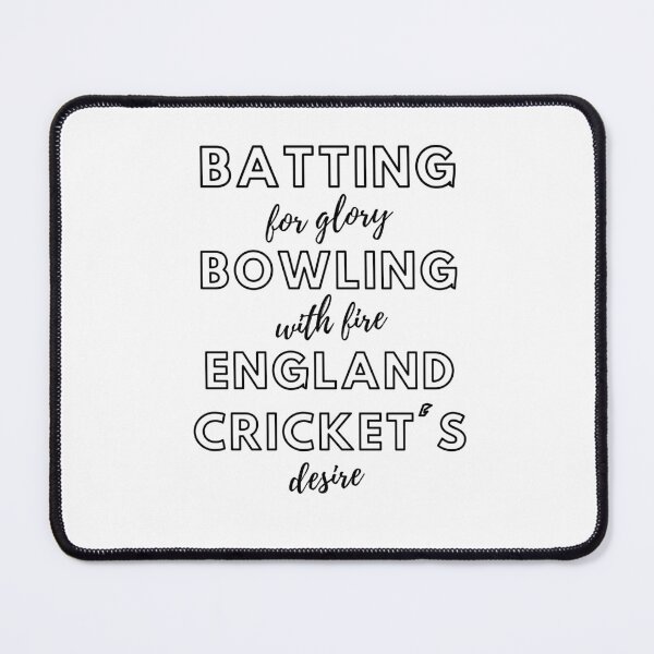 Item preview, England Cricket: Batting For Glory Bowling With Fire England Cricket's Desire designed and sold by MimsTees.