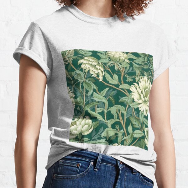 Item preview, Green Floral Pattern  designed and sold by BeagleDesigns.