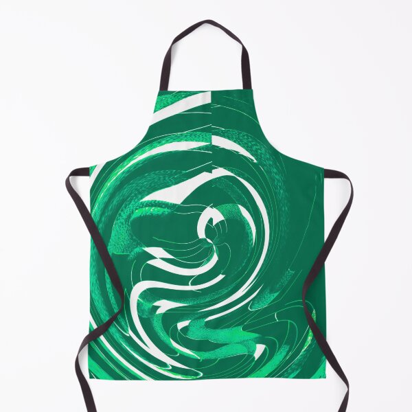 Item preview, Abstract Twirls and Swirls and Bursting Lights Green designed and sold by deniselynnimage.