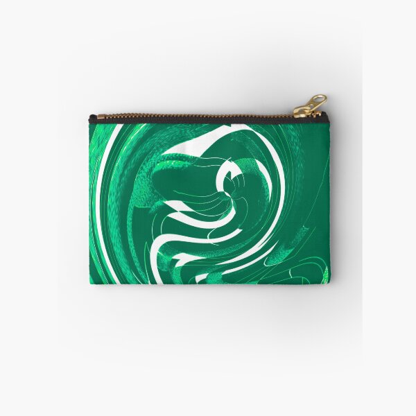 Item preview, Abstract Twirls and Swirls and Bursting Lights Green designed and sold by deniselynnimage.