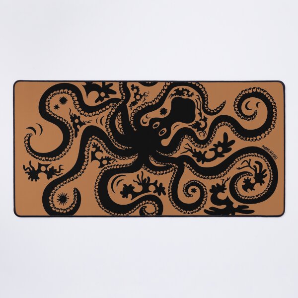 Item preview, Minoan Octopus - With Embellishments On Ceramic designed and sold by Mongmongiarts.