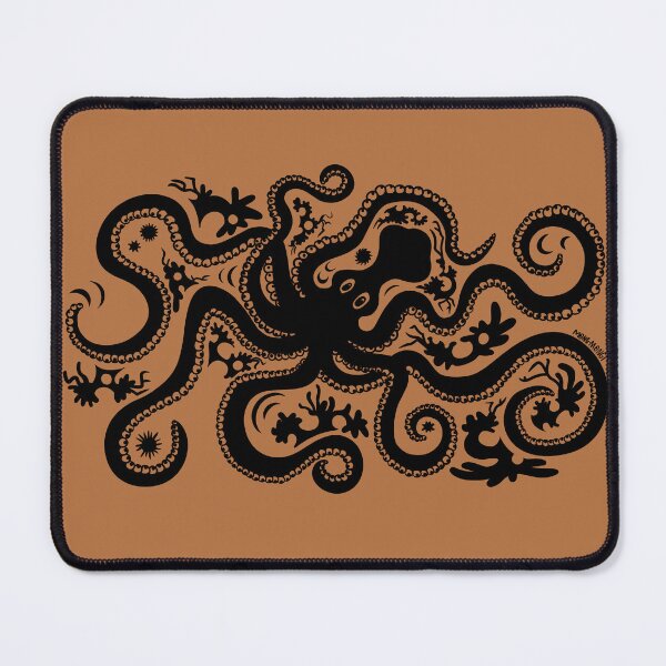 Item preview, Minoan Octopus - With Embellishments On Ceramic designed and sold by Mongmongiarts.