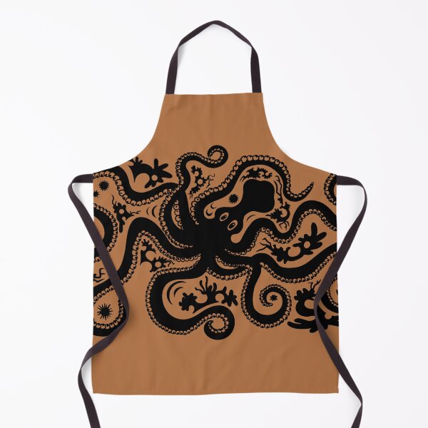 Item preview, Minoan Octopus - With Embellishments On Ceramic  designed and sold by Mongmongiarts.