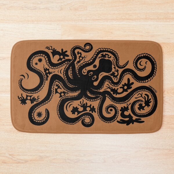 Item preview, Minoan Octopus - With Embellishments On Ceramic  designed and sold by Mongmongiarts.