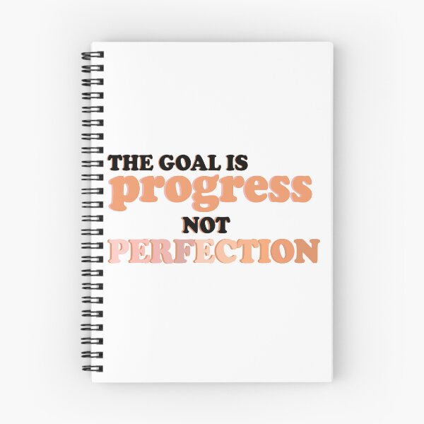Item preview, The goal is progress not perfection designed and sold by Mamado-sakou.