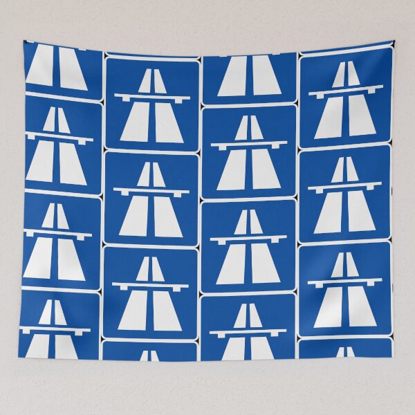 Item preview, 01A23 German Road Sign square designed and sold by MushroomMouse.