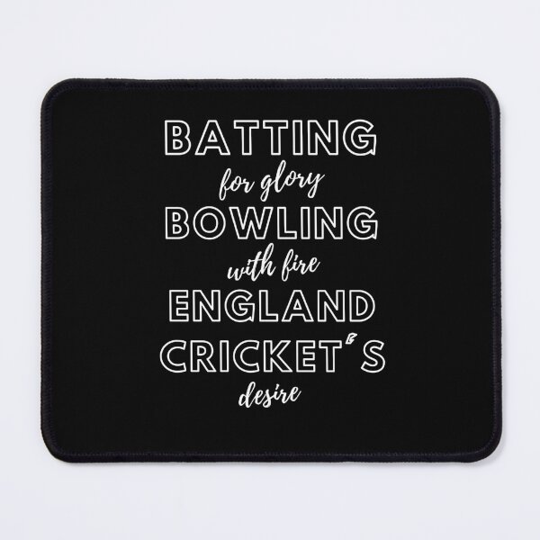 Item preview, England Cricket: Batting For Glory Bowling With Fire England Cricket's Desire designed and sold by MimsTees.